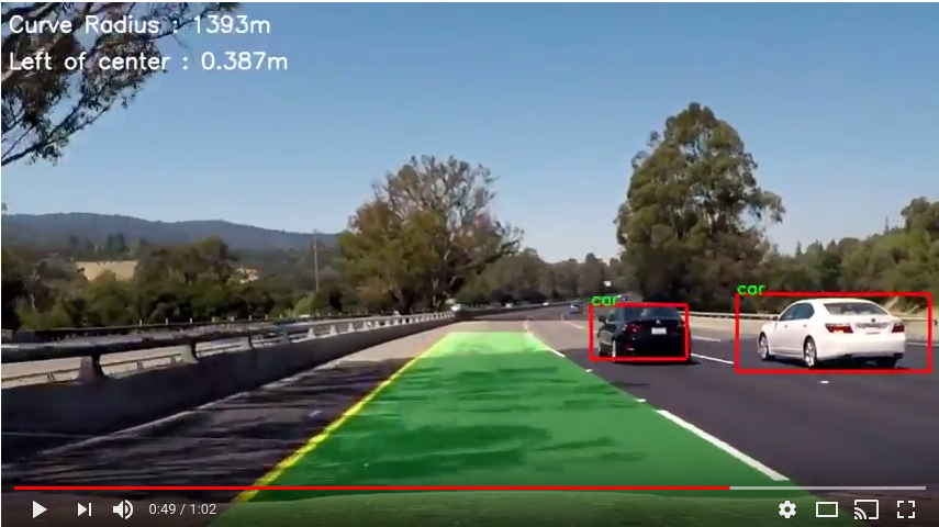 Object detection and tracking video